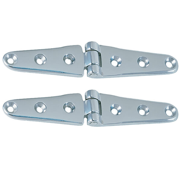 Perko 8 Chrome Plated Bronze Strap Hinges