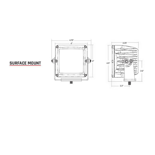 RIGID Industries D-XL PRO - Specter-Driving LED - Pair - Black - Image 2