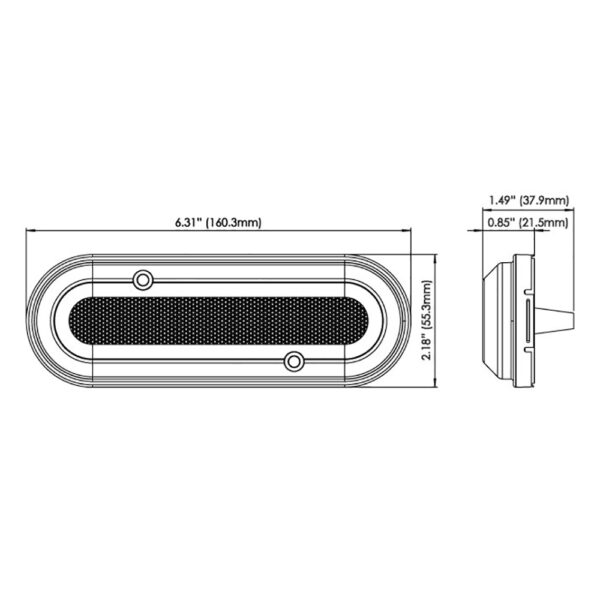 OceanLED M6 Gen2 Mast Light - Surface Mount - Warm White - Image 4