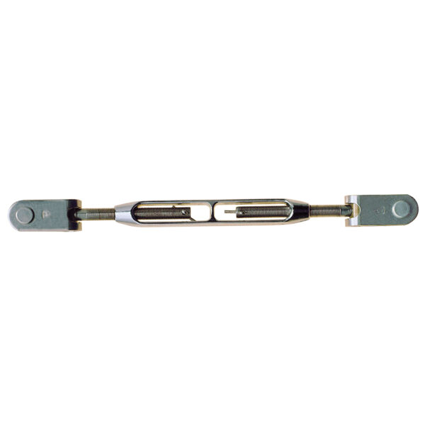 C. Sherman Johnson T-Style Jaw-Jaw Open Body Turnbuckle - 1-4-28 Thread Size
