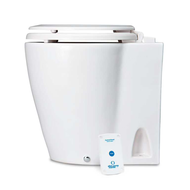 Albin Group Marine Design Marine Toilet Standard Electric 24V Fast