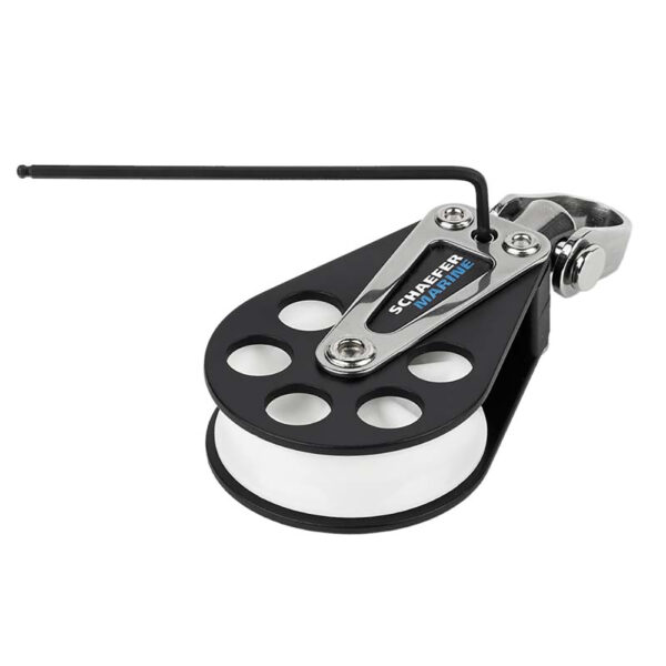 Schaefer Single Aluminum Block - 51mm Sheave - Image 2