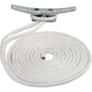 Sea-Dog Double Braided Nylon Dock Line - 3-4" x 35' - White