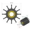 Albin Group Premium Impeller Kit 95 x 24 x 101.5mm - 12 Blade - Spline Insert - Image 2