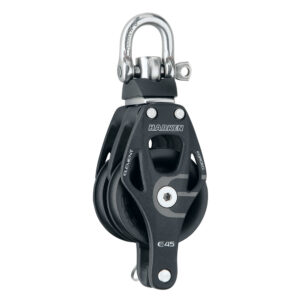Harken 45mm Double Element Block w-Swivel & Becket