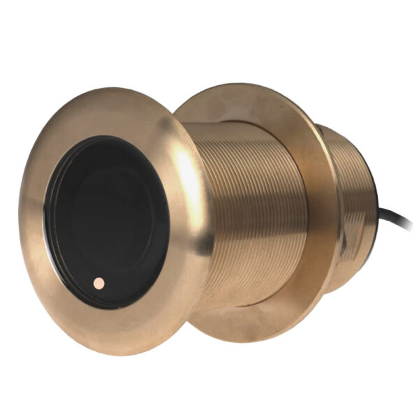 Raymarine B75M 600W Medium Frequency CHIRP Transducer 20 Tilt Single Operation Cable f-1 Transducer Install