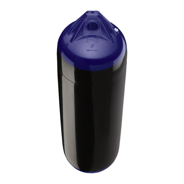 Polyform F-3 Twin Eye Fender 8.2" x 30" - Black - Image 2
