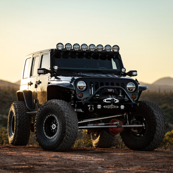 RIGID Industries 360-Series 4" LED Off-Road Spot Beam w-Amber Backlight - Black Housing - Image 2