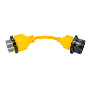 Camco 50AM-30AF Power Grip Marine 12" Locking Adapter - M-Lock-F-Locking Adapter