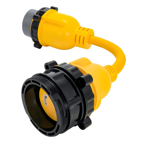 Camco 50AM-30AF Power Grip Marine 12" Locking Adapter - M-Lock-F-Locking Adapter - Image 5