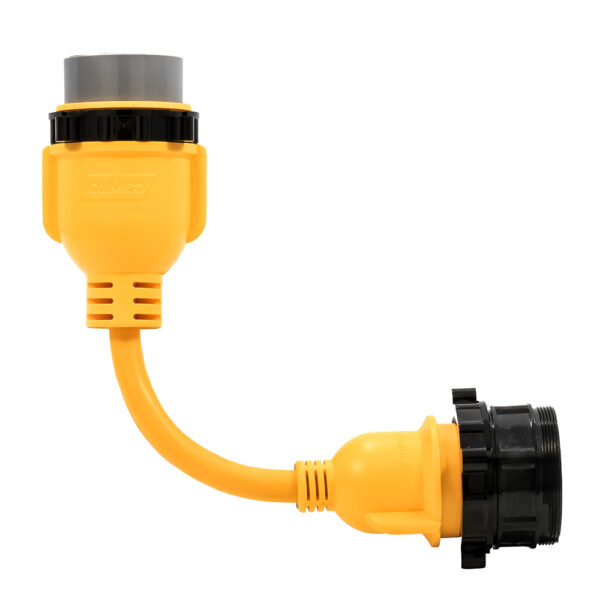 Camco 50AM-30AF Power Grip Marine 12" Locking Adapter - M-Lock-F-Locking Adapter - Image 2
