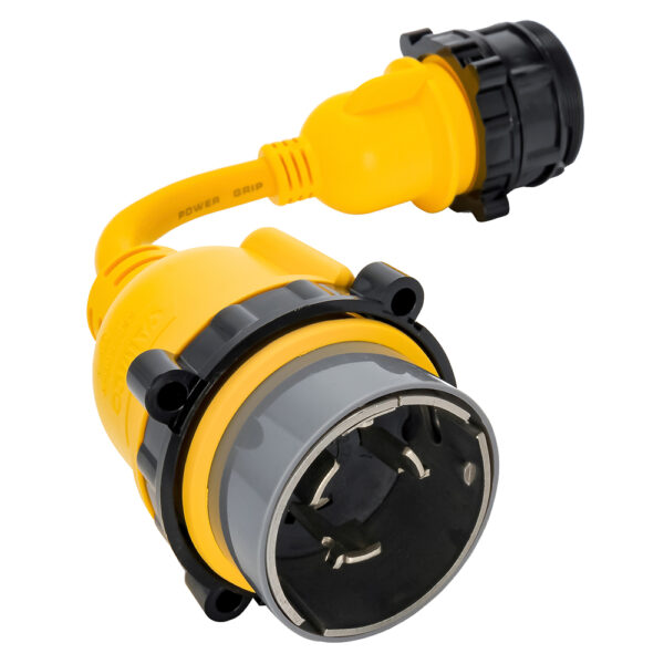 Camco 50AM-30AF Power Grip Marine 12" Locking Adapter - M-Lock-F-Locking Adapter - Image 7