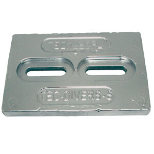 Tecnoseal Mini Zinc Plate Anode 6" x 4" x 1-2"