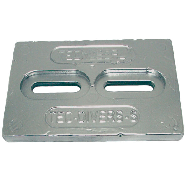 Tecnoseal Mini Aluminum Plate Anode 6" x 4" x 1-2"