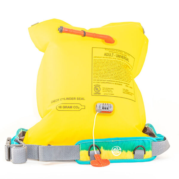 Bombora Type V Inflatable Belt Pack - Rasta - Image 4
