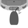 Minn Kota Raptor Direct Mount Angle Bracket - Black - Image 3