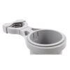 Camco Clamp-On Rail Mounted Cup Holder - Large for Up to 2" Rail - Grey - Image 2