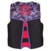 Full Throttle Youth Rapid-Dry Flex-Back Life Jacket - Pink-Black - Image 2