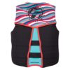Full Throttle Women's Rapid-Dry Flex-Back Life Jacket - Women's M - Pink-Black - Image 2