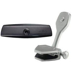 PTM Edge Mirror-Bracket Kit w-VR-140 PRO Mirror & ZXR-300 (Silver)