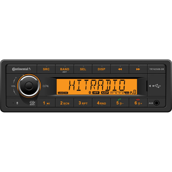 Continental Stereo w-AM-FM-BT-USB - 24V