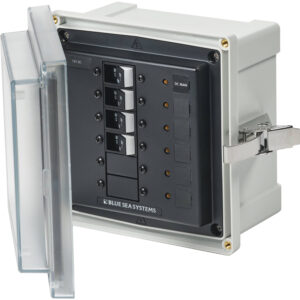 Blue Sea 3135 - SMS Panel Enclosure w-UL Main & 3 Branch (12-24V) - 12-24V DC
