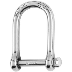 Wichard Self-Locking Large Opening Shackle - 10mm Diameter - 13-32"