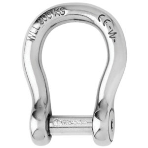 Wichard Self-Locking Allen Head Pin Bow Shackle - 6mm Diameter - 1-4"