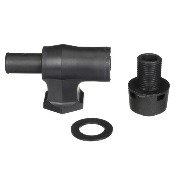 Attwood 90 P-Trap Fuel Tank Vent - Black w-Black Vent Head