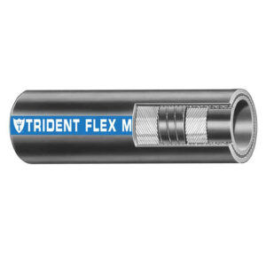 Trident Marine 1-1-2" x 50' Coil Flex Marine Wet Exhaust & Water Hose - Black