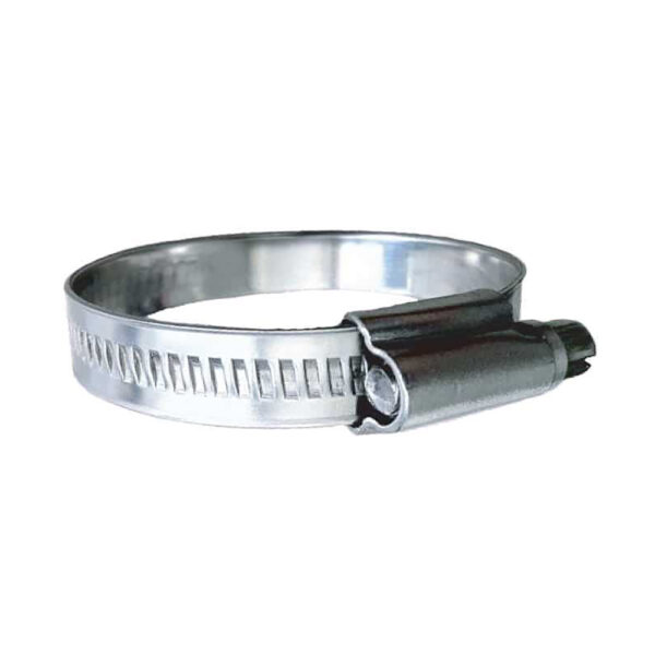 Trident Marine 316 SS Non-Perforated Worm Gear Hose Clamp - 15-32" Band - (3-4"  1-1-8") Clamping Range - 10-Pack - SAE Size 10