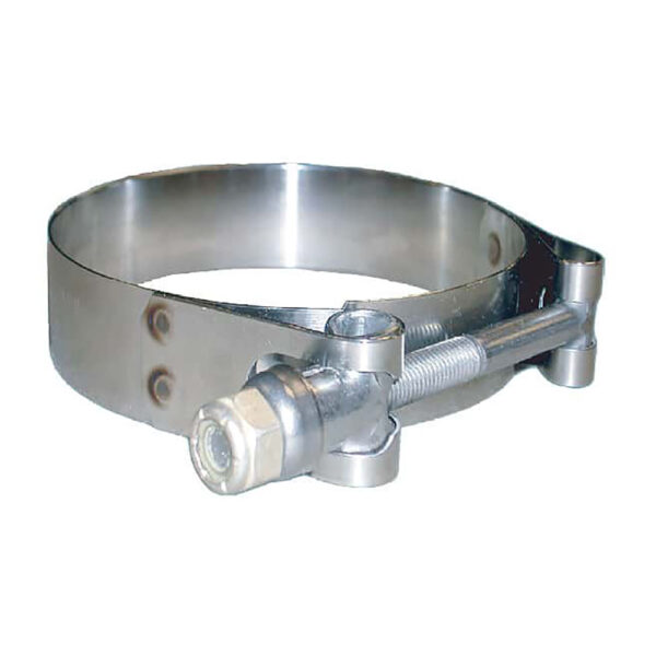 Trident Marine 316 SS T-Bolt Clamp - 3-4" Band - 4.37"-4.94" Range - 10-Pack