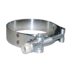 Trident Marine 316 SS T-Bolt Clamp - 3-4" Band - 6.30"-6.74" Range - 10-Pack