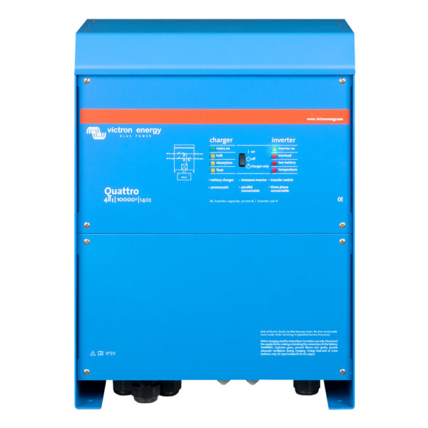 Victron Quattro 48-10000 140-100-100 120V VE.Bus UL-Listed