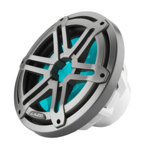 JL Audio M3 10" Marine Subwoofer w-Grey Metallic Sport Grille & RGB LED Lighting - M3-10IB-S-Gm-i-4