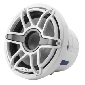 JL Audio M6 8" Marine Subwoofer w-Gloss White Sport Grille - M6-8IB-S-GwGw-4