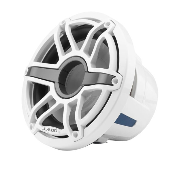 JL Audio M6 10" Marine Subwoofer w-Gloss White Sport Grille - M6-10W-S-GwGw-4