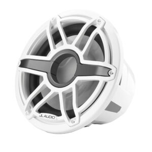 JL Audio M7 12" Marine Subwoofer w-Gloss White Sport Grille - M7-12IB-S-GwGw-4