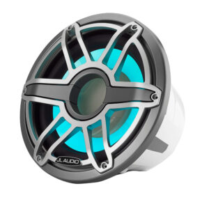 JL Audio M7 12" Marine Subwoofer w-Titanium Sport Grille  LED Lighting - M7-12IB-S-GmTi-i-4