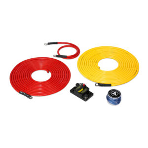 JL Audio Premium 6 AWG 12v Power Connection Kit f-Single Amplifier Within 20' of Battery - XMD-PCS50A-1-L20