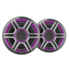 Fusion Apollo 6.5" LED Marine Speakers w-Sports Grey Grille