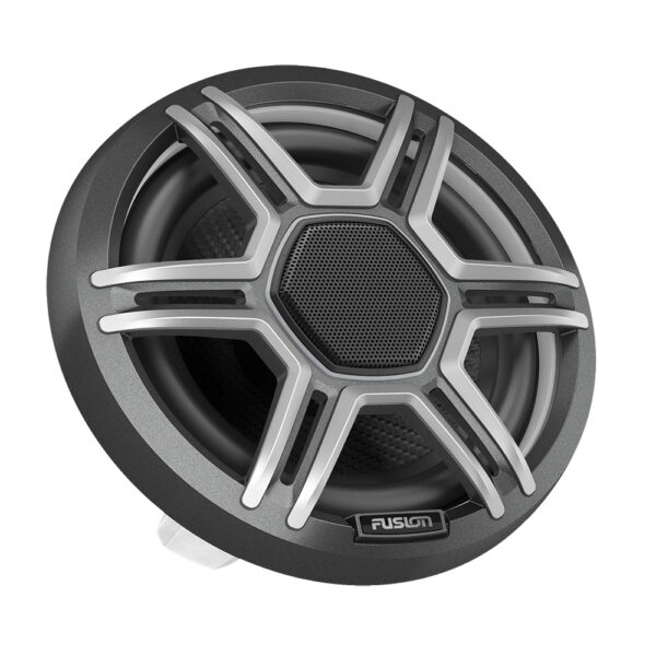 Fusion Apollo 6.5" LED Marine Speakers w-Sports Grey Grille - Image 3