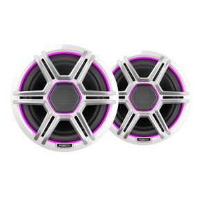 Fusion Apollo 7.7" LED Marine Speakers w-Sports White Grille