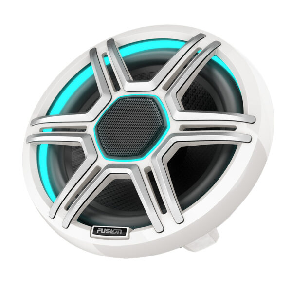 Fusion Apollo 7.7" LED Marine Speakers w-Sports White Grille - Image 2