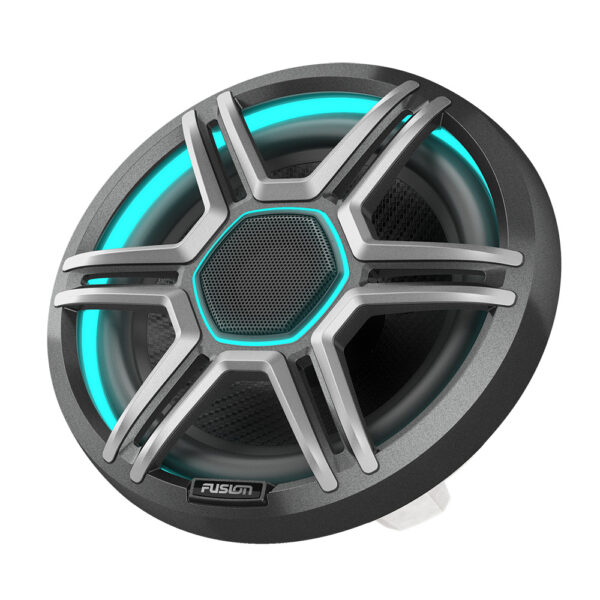 Fusion Apollo 7.7" LED Marine Speakers w-Sports Grey Grille - Image 2