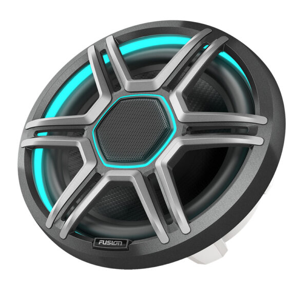 Fusion Apollo 8.8" LED Marine Speakers w-Sports Grey Grille - Image 3