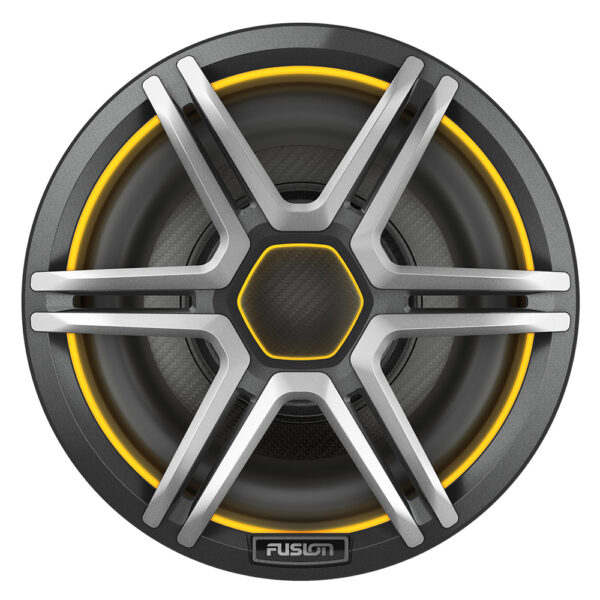Fusion Apollo 10" LED Marine Subwoofer w-Sports Grey Grille