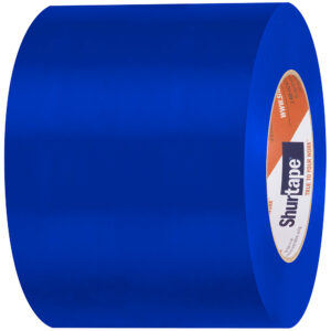 Shurtape UV-Resistant Marine Heat Shrink Tape - 96MM x 55M Roll - Straight Edge Blue