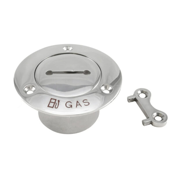 Whitecap Pipe Deck Fill w-Key - 2" Pipe (Gas)