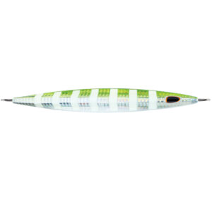 Williamson Kensaki 280 Jig - 7.25" - 9-7-8oz - UV Green Sardine Zebra